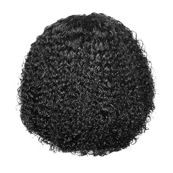 〖SUCS〗Peruvian Curly Human Hair Wig Glueless Lace Front Human Hair