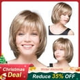 thumbnail image 1 of SUCS Wig Wig Styling Short Wig Fashion Full Cool Wig Straight Women's wig, 1 of 6