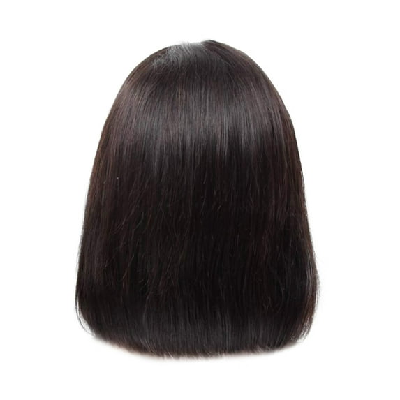 SUCS Women's Wig Long Straight Hair 45CM Wigs Fashion Wig Synthetic Black Wave wig