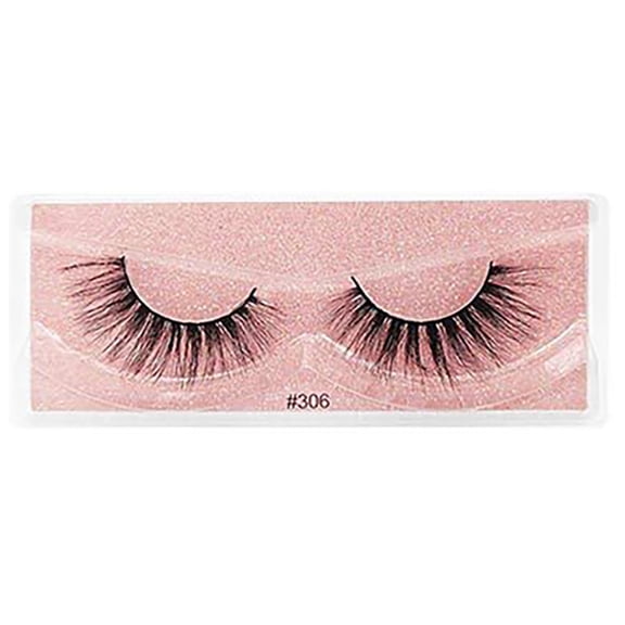 SUCS eye makeup False Eyelashes 3d Natural Round Color Cardboard Pair Of Eyelashes