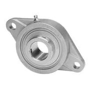 SUCSFL 204-12 Stainless Steel Flange Bearing Unit 3/4" Bore with Set Screw Suitable for Engines & Pump Paper Mill Off-Shore