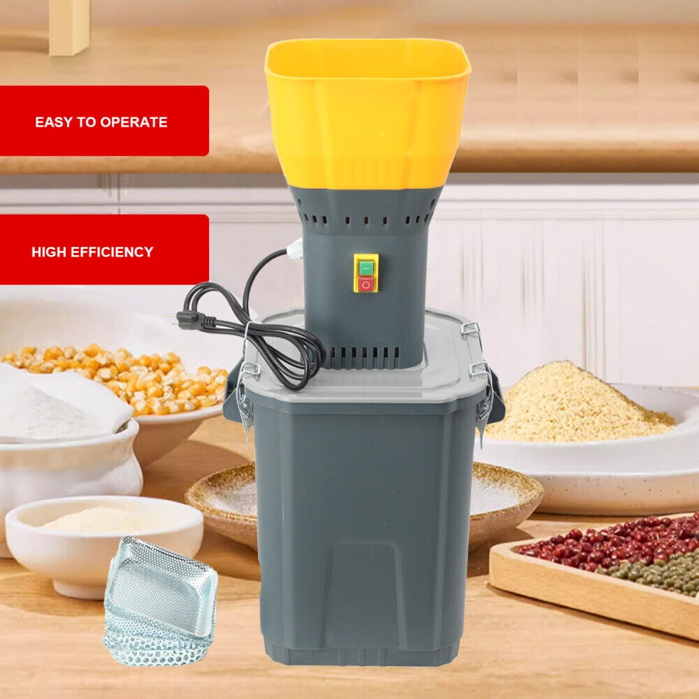 SUDEG 1000W Electric Mill Dry Grain Grinder Machine Cereal Feed Grinder +5 Sieves 30L