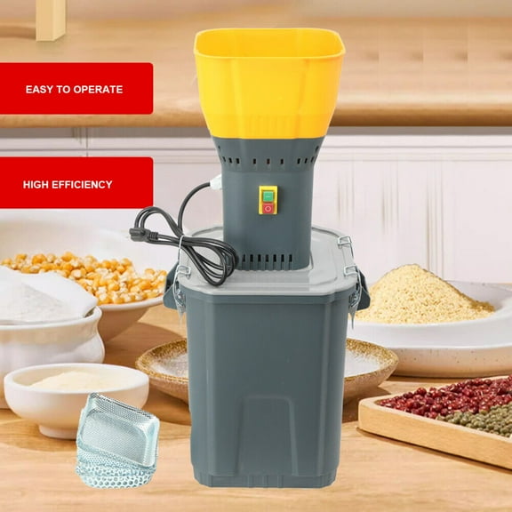SUDEG 1000W Electric Mill Dry Grain Grinder Machine Cereal Feed Grinder +5 Sieves 30L