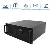 SUDEG 4U Server Chassis Rackmount Server Case 7 3.5in HDD Drive Bays+80mm Fan SL-450A