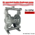 thumbnail image 1 of SUDEG Air Operated Double Diaphragm Transfer Pump 115PSI 24GPM 1inch Inlet&Outlet 115PSI, 1 of 9