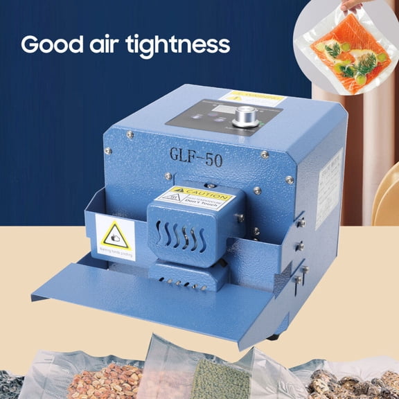 SUDEG Bag Sealer Band Sealing Machine Plastic Bag with Temperature&Speed Control