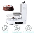 thumbnail image 1 of SUDEG DIY Cake Cream Smooth Coating Machine Cake Butter Cream Spreading Machine Cake Bread Cream Jam Decorating Spreader (110V, White), 1 of 12