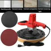 SUDEG Electric Concrete Mortar Trowel Mixers,Handheld Concrete Epoxy 6 Speed Regulation Cement Mortar Trowel Mason Plastering Wall Smoothing Polishing Machine Mixer dust Sanding Machine