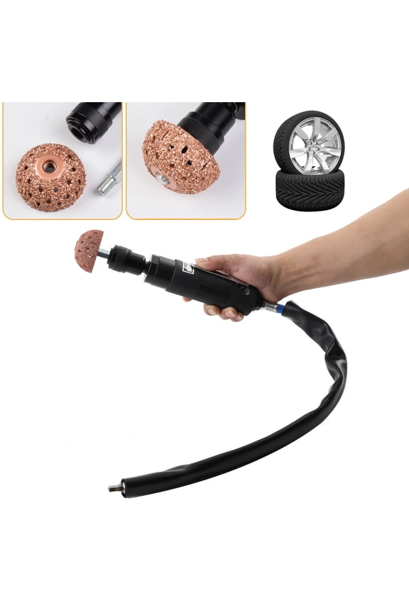 Low Speed Air Tire Buffer Tire Repair Tool Pneumatic Tire Grinder 2500RPM