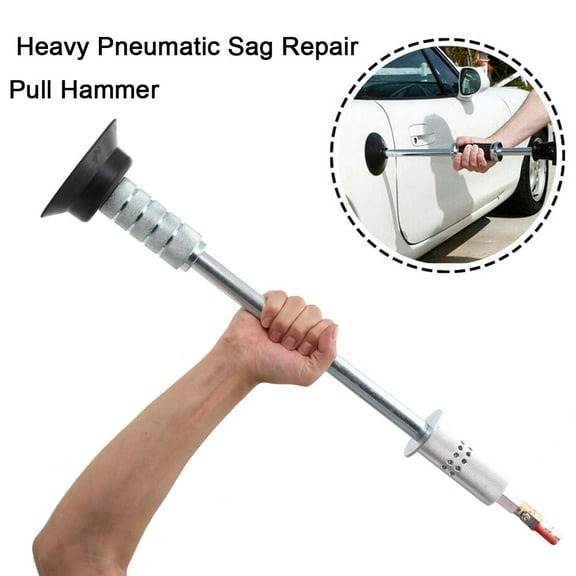 SUDEG Professional Heavy Pneumatic Sag Repair Pull Hammer Auto Car Body Dent Repair Tool Suction Cup