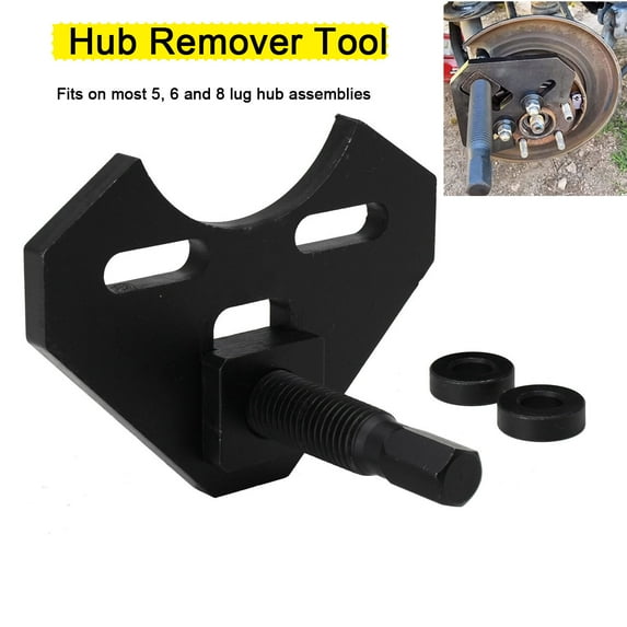 SUDEG Universal Hub Removal Replace Tool fits for 5 6 8 Lug Hubs Wheel Hub Remover Kit Tool