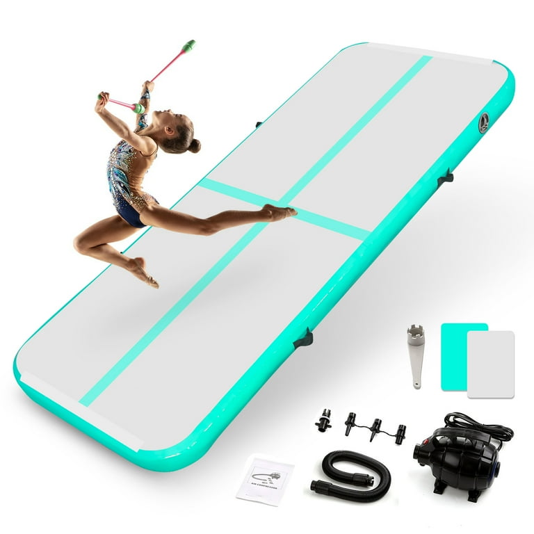 SUDOO 16Ft Inflatable Air Gymnastics Mat Inches Thick Tumbling