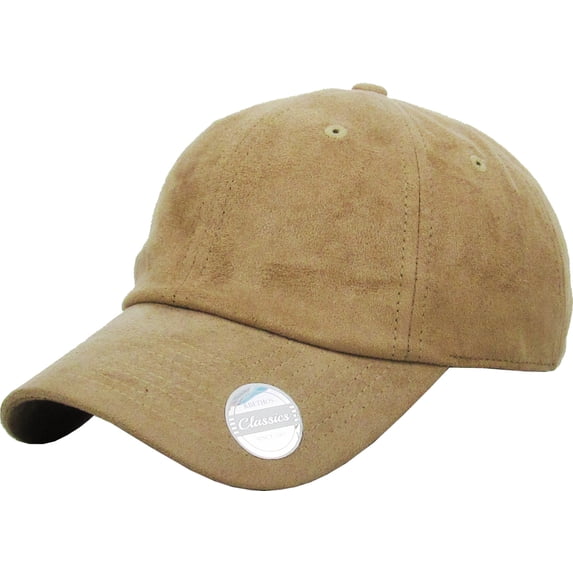 SUEDE CLASSIC BASEBALL DAD HAT CAP