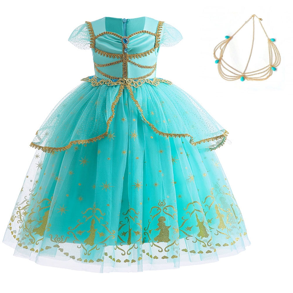 princess jasmine birthday dress Disney Princess Deluxe Jasmine Aladdin Inspired Tutu Dress  EverAfterTutuCo