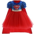 thumbnail image 1 of SUEE Superhero Costume Dress For Toddler Girls Sequins Cosplay Role Play Clothes Halloween Dress Up, 1 of 7