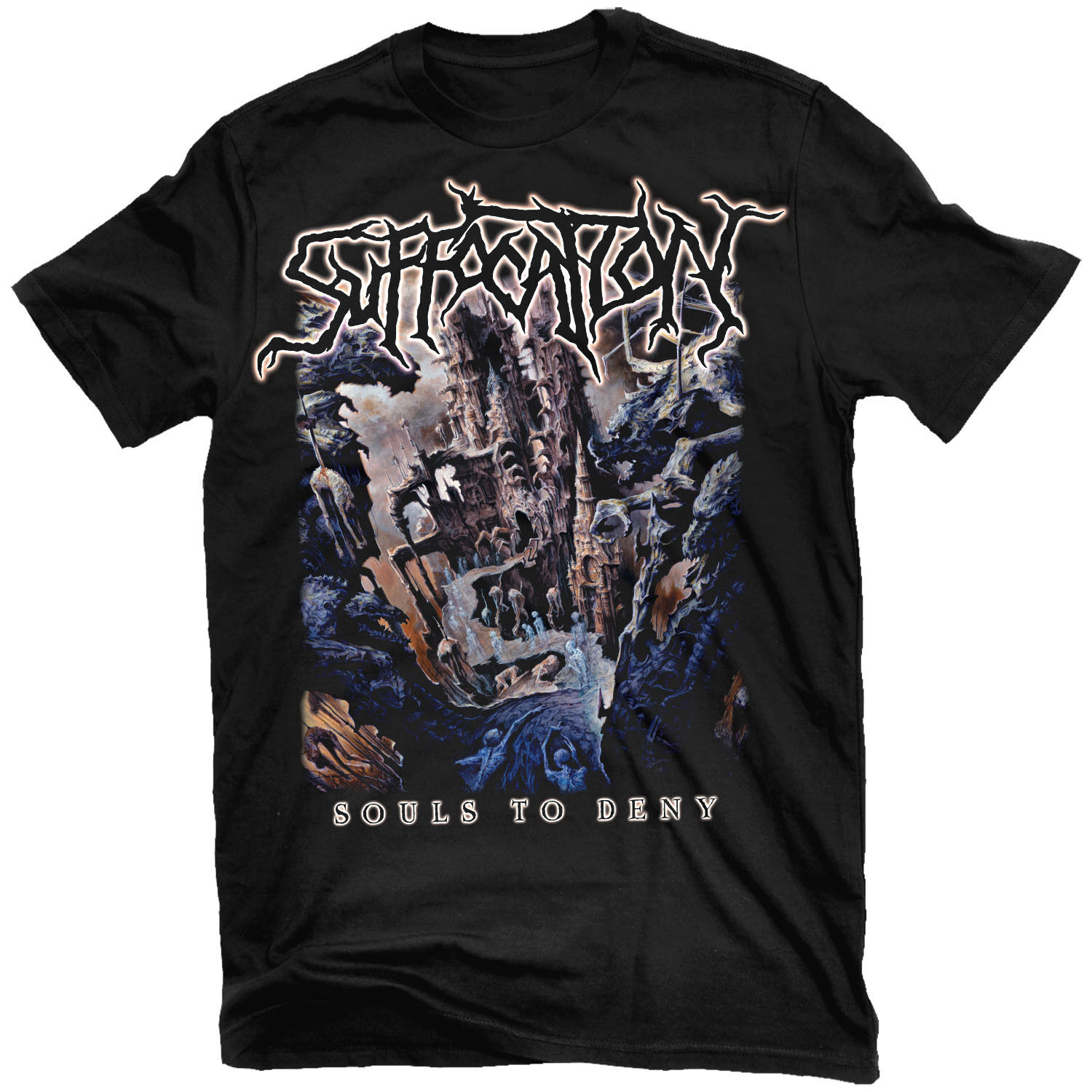 SUFFOCATION Souls To Deny T-Shirt NEW! Relapse Records