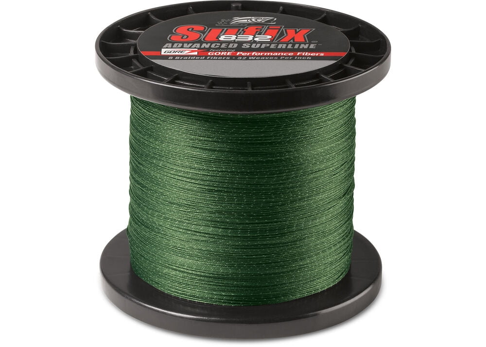 Monofile Angelschnur Karpfen Sufix Elite Monofile Angelschnur  Low-Vis  Grn  330/250 Yards  Micro Resin Technologie