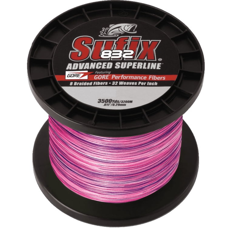 Sufix 832 Advanced Superline Braid 65 lb Sunrise Fishing Line