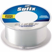 Sufix 662 Siege Monofilament Fishing Line, 3000 Yd Spool, 4 lb Clear