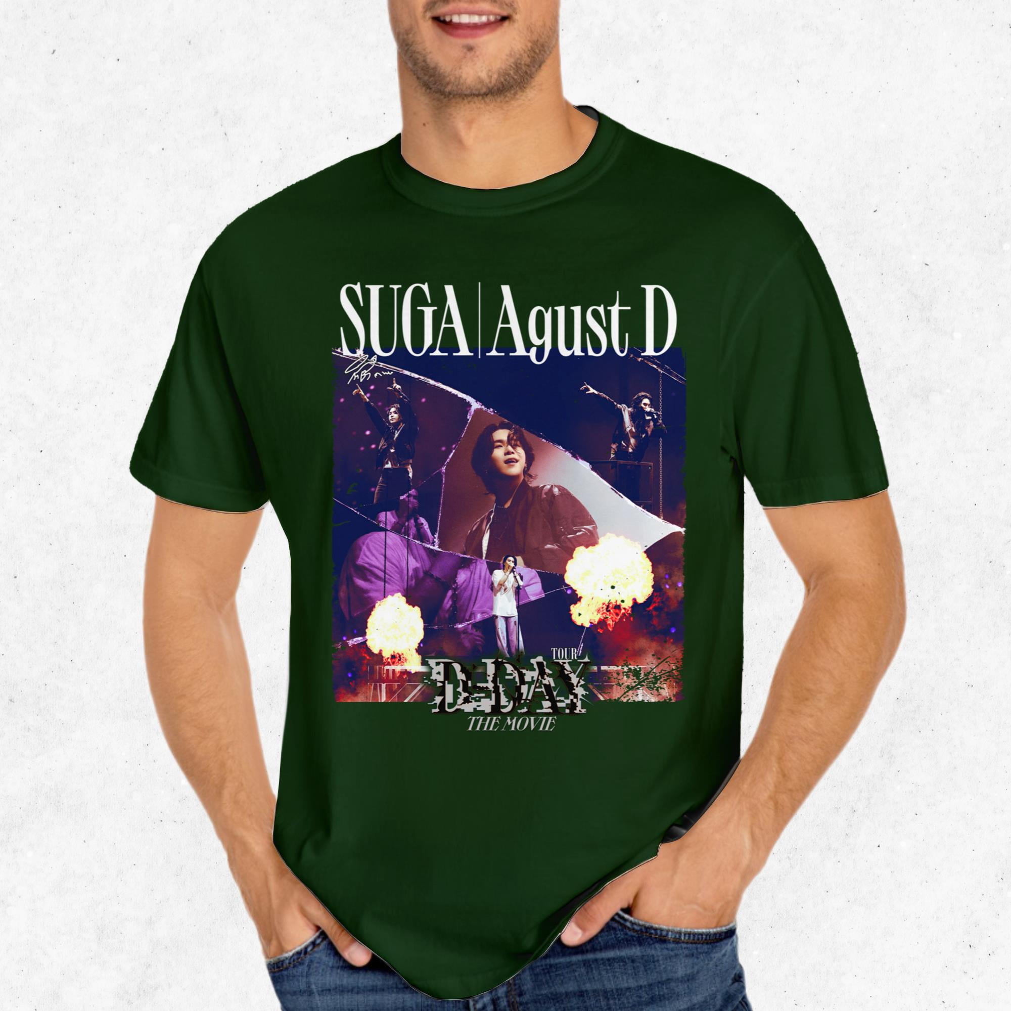 SUGA Agust D Tour T-Shirt - Exclusive BTS Concert Graphic Tee