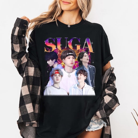 SUGA T-Shirt, World Tour 2026, K-Pop Fan Tee