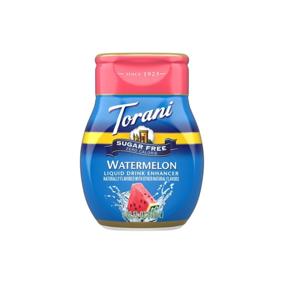 Torani Sugar Free Watermelon Liquid Drink Enhancer, 1.62 fl oz