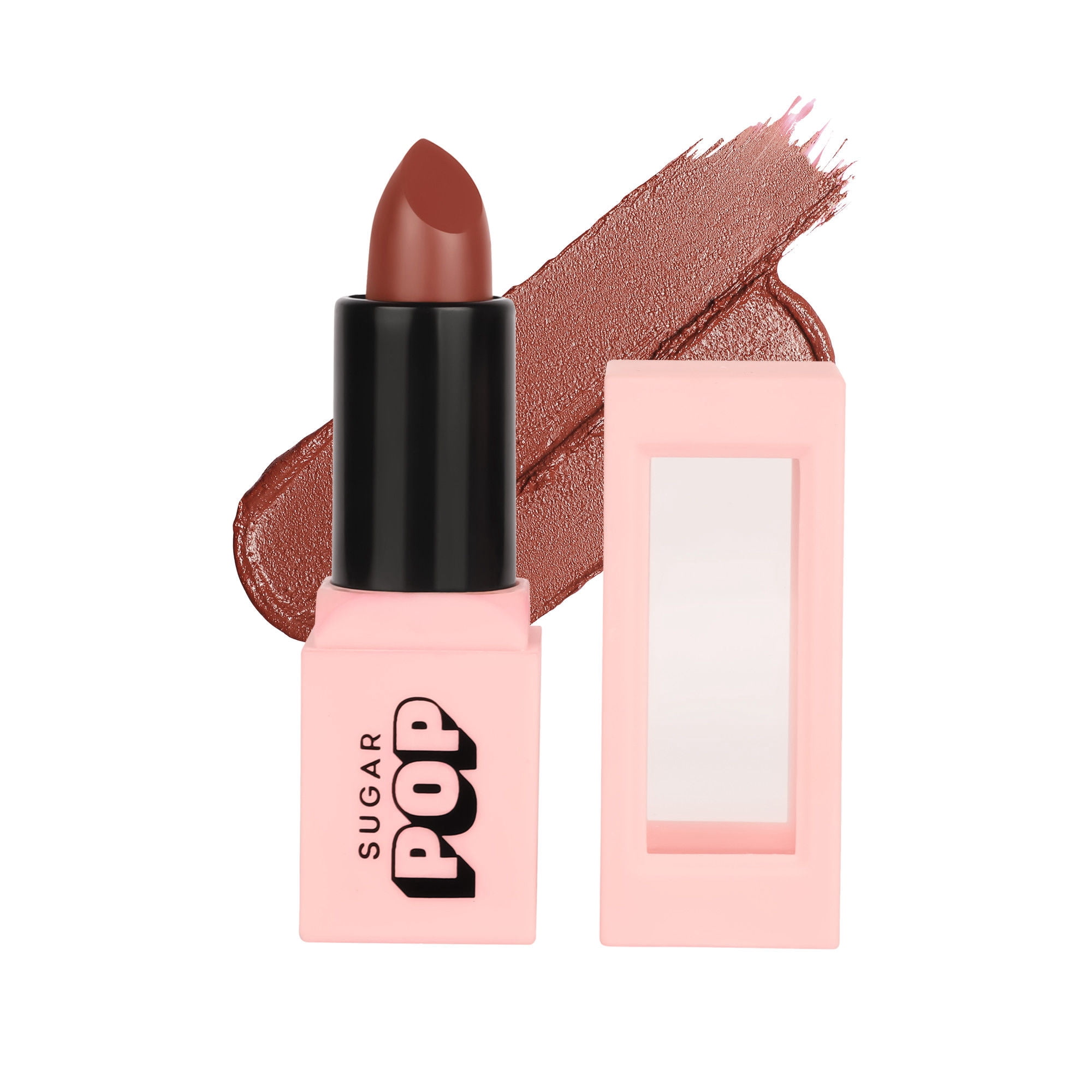 SUGAR POP Satin Matte Lipstick - Amber - Walmart.com
