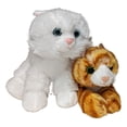 thumbnail image 1 of SUGAR TOO & GINGER CAT Mini Flopsie 8" Stuffed Animal Plush by Aurora, 1 of 2