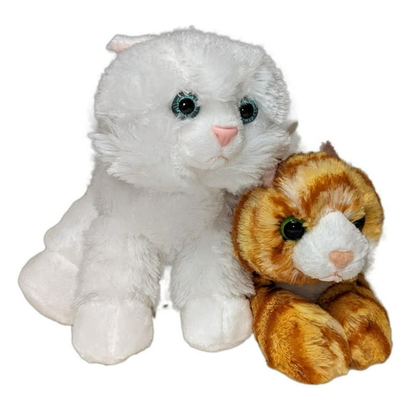 SUGAR TOO & GINGER CAT Mini Flopsie 8" Stuffed Animal Plush by Aurora