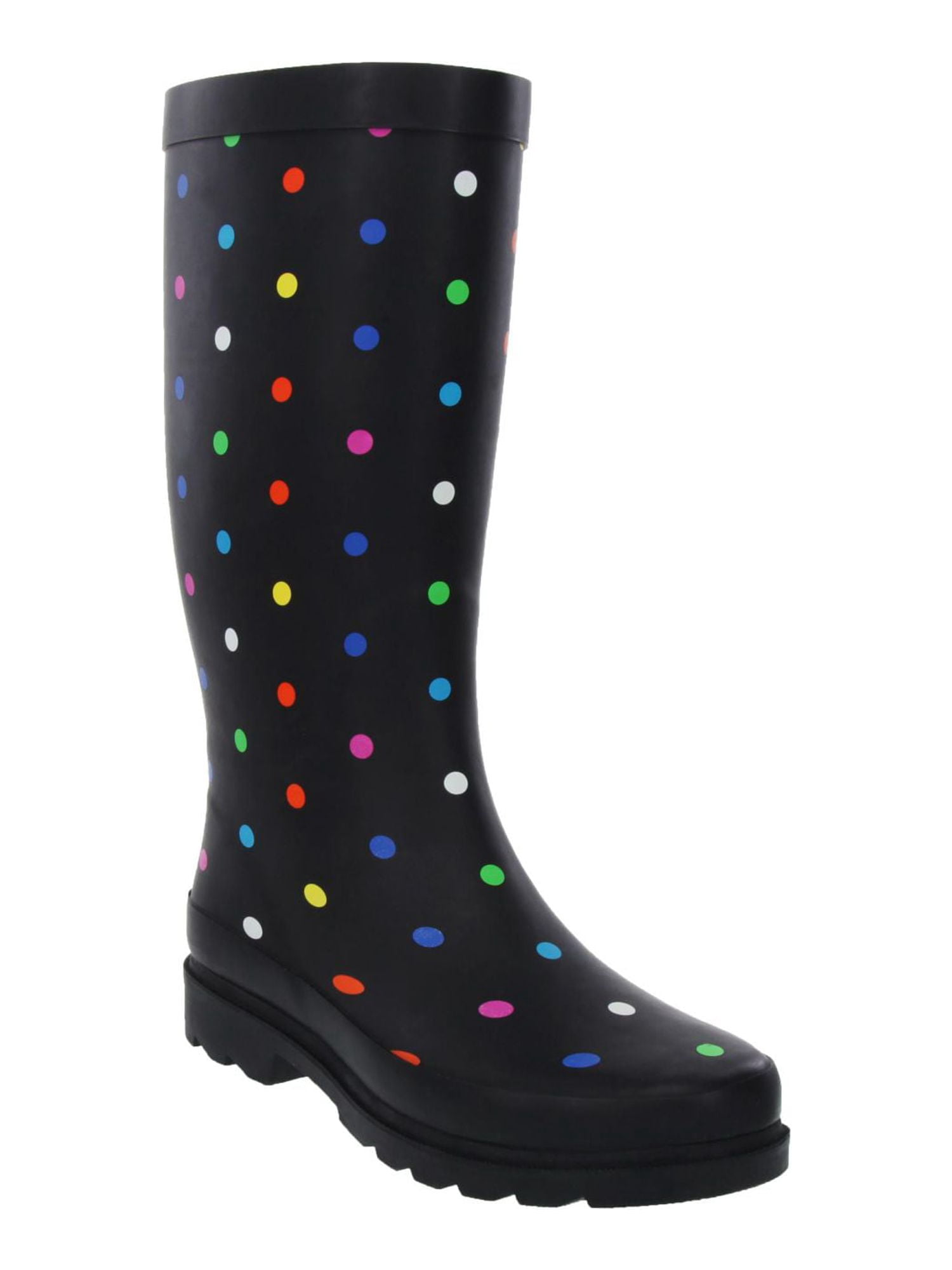 Water Boots For Woman Sugar Womens Raffle 4 Rubber Pull On Rain Boots ...