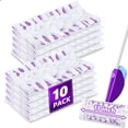 thumbnail image 1 of SUGARDAY 10 Pack Disposable Mop Pads Refills Compatible with Swifferwet Jet Mops, Wet Jet Refill Pads for Hardwood Floors, Tile, Laminate & Multi-Surface Cleaning, 1 of 8