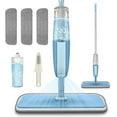 thumbnail image 1 of SUGARDAY Microfiber Spray Dust Mop for Floor Cleaning with Washable Pads Wet Dry Mop,Blue, 1 of 7