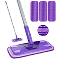 thumbnail image 1 of SUGARDAY Microfiber Wet Flat Mops for Floors with 3 Washable Mop Pad Dust Mop, 1 of 7