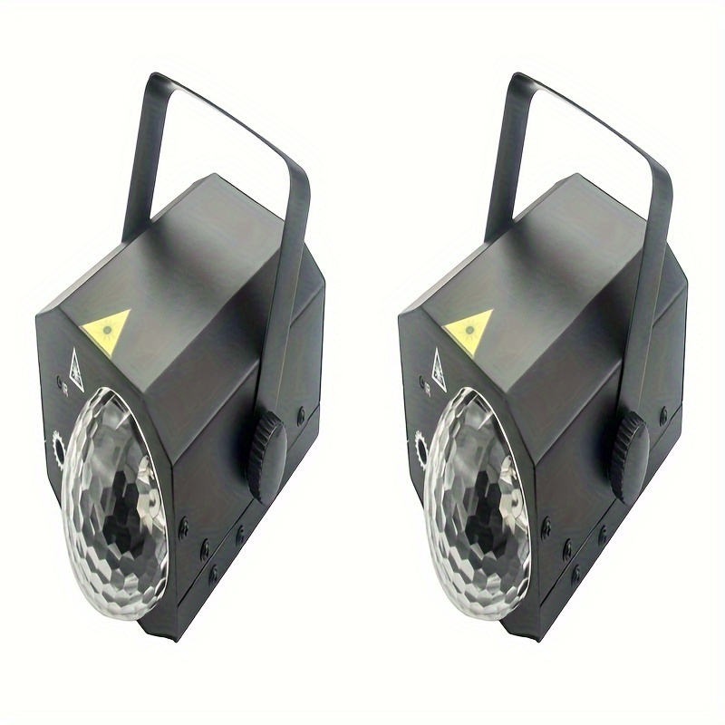 SUGARMOM 1/2/3 Piece 64image Laser And LED Combined DJ Light Disco