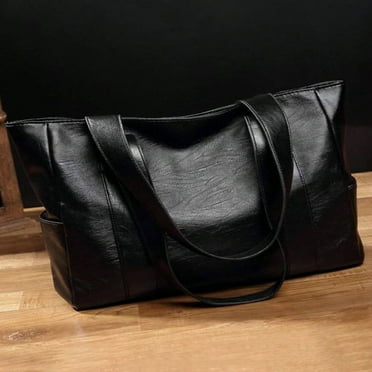 SUGARMOM 1pc Fashionable Large Capacity Tote Bag Soft Leather Shoulder Bag & Handbag  Suitable For Women Daily Use