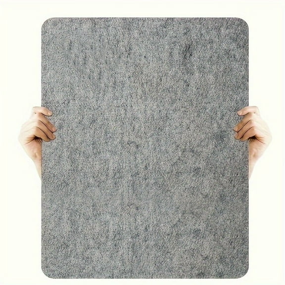 SUGARMOM 1pc PET Material Wool Felt Ironing Mat - High Temperature Resistant Durable Non-Slip Portable Steaming Board for Easy Ironing Ideal for Apartments Dorms Back to School Hom