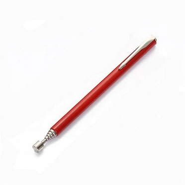 SUGARMOM 1pc Retractable Stainless Steel Magnetic Pickup Rod with 2lb Handle  Strong Suction for Metal Objects