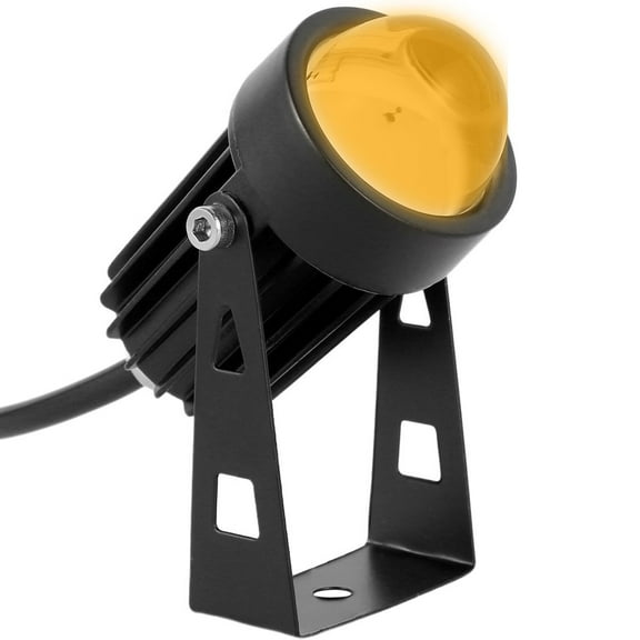 SUGARMOM 5W LED Spotlights IP65 Waterproof Narrow Beam Floodlight 180 Degree Adjustable Outdoor Wall Washing Lights for Building