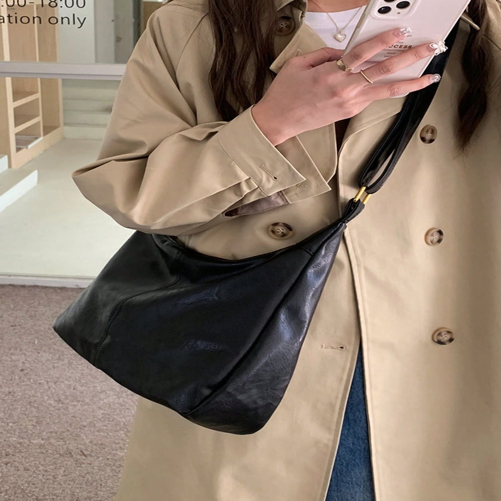 SUGARMOM Bag Melad Vintage Crossbody Bag For Women New Korean Fashion Handbag Tote With Large Capacity One Shoulder Bag Back To School Teachers Gift