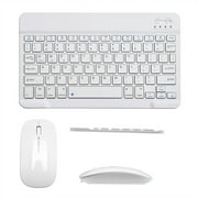 SUGARMOM Mini Wireless Bluetooth Keyboard Compatible with iPad 9th 2021/ 8th 2020 /7th Generation 10.2 inch iPad Pro iPad Air iPad Mini All iPhones and Other Bluetooth Enabled Device