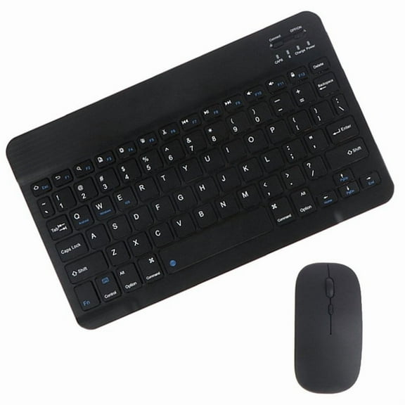 SUGARMOM Mini Wireless Bluetooth Keyboard Compatible with iPad 9th 2021/ 8th 2020 /7th Generation 10.2 inch iPad Pro iPad Air iPad Mini All iPhones and Other Bluetooth Enabled Device