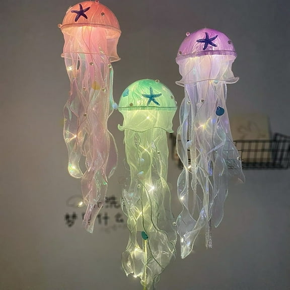 SUGARMOM Multipurpose Romantic Jellyfish Night Light