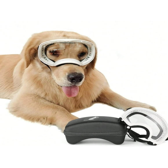 SUGARMOM Pet Goggles Dog Eyewear  Waterproof  Windproof  Sun Protection  Anti-UV Large Dog Glasses