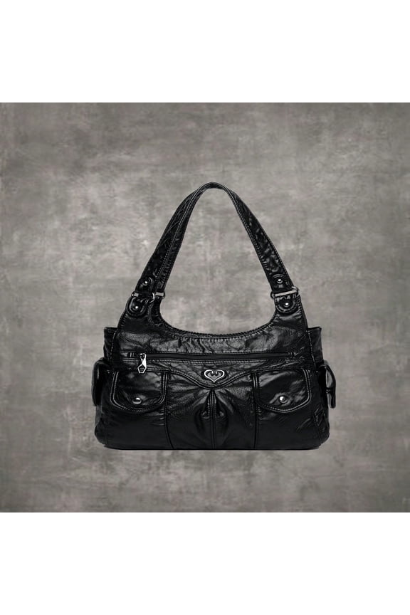 ROMWE Grunge Punk Casual Women‘s Shoulder Bag/Totes Large Capacity Handbag For Commuting