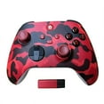 thumbnail image 1 of SUGARMOM Wireless Game Controller for Xbox One Series X/S Console Joysticks with 2.4G Adapter Receiver for Windows PC Gamepad Camouflage Red, 1 of 7