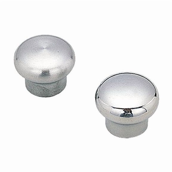 Cabinet Knob, 304 Stainless Steel, SS, Proj. 55/64" RSS-25/M