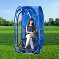 thumbnail image 1 of SUGIFT 1 Person Weather Pod Portable Pop Up Tent for Sports Event, Blue, 1 of 7