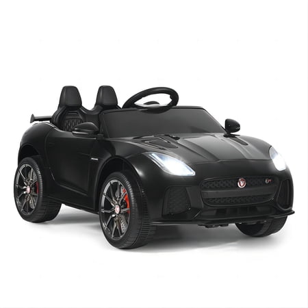 SUGIFT 12V Jaguar F-Type SVR Licensed Kids Ride On Car Motorized Vehicle w/ MP3 Black