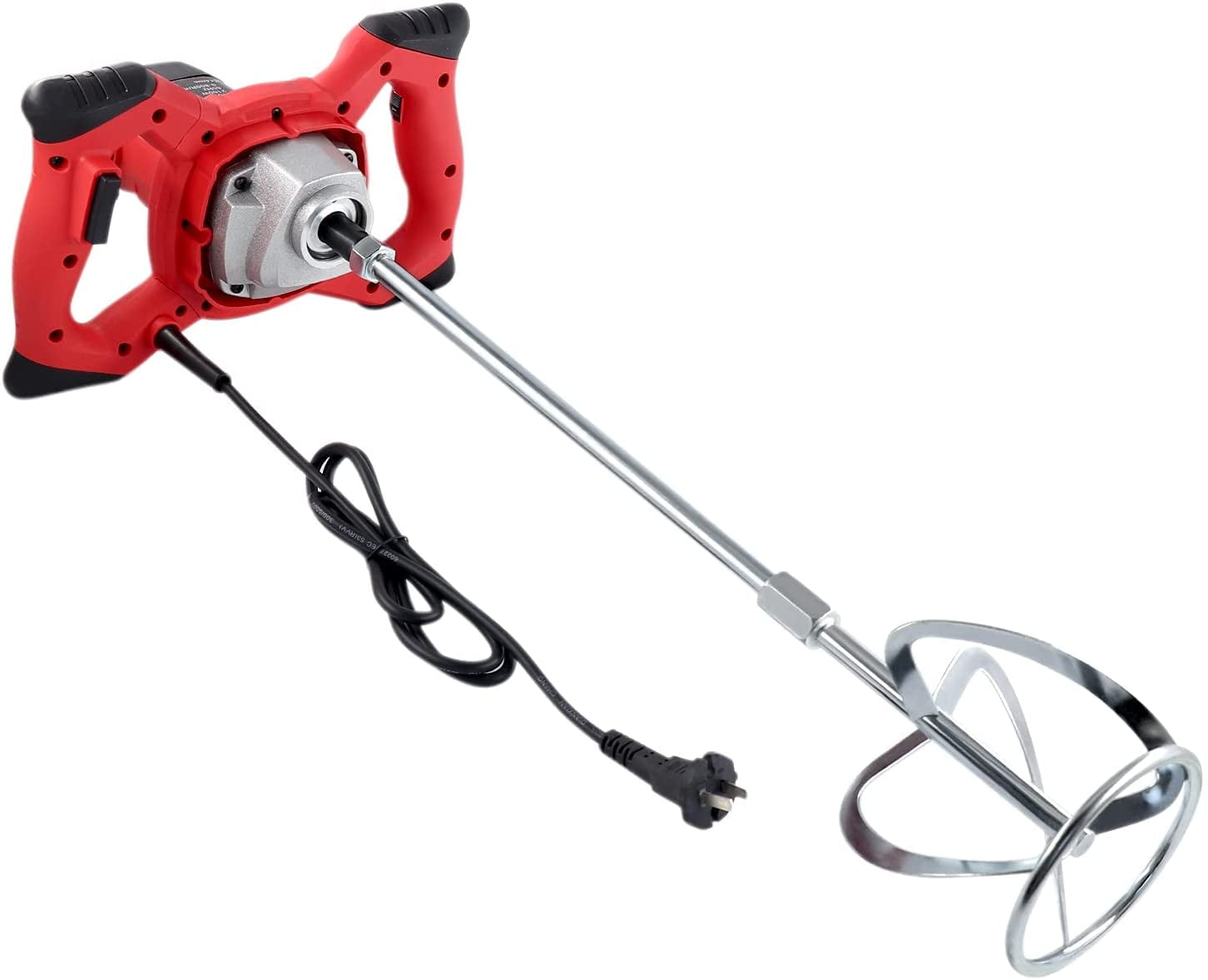 SUGIFT 2100W Electric Handheld Cement Mixer,Portable Mortar Concrete Mixer