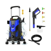 SUGIFT 2800PSI Electric High Pressure Washer Machine 2.5 GPM 1800W with 360° Spinner Wheels, Blue